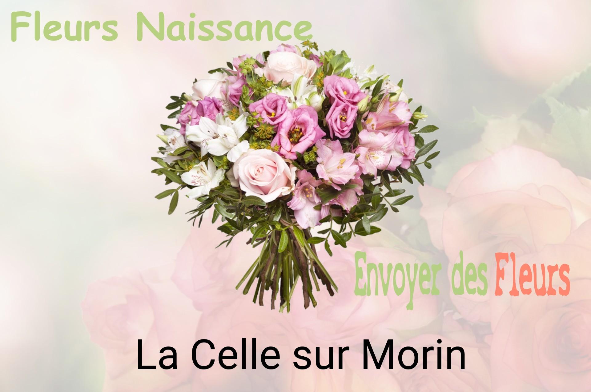 Bouquet de fleurs de naissance livré à La Celle-sur-Morin
